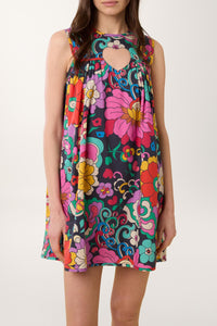 Robe nuisette Jardin - Bleu