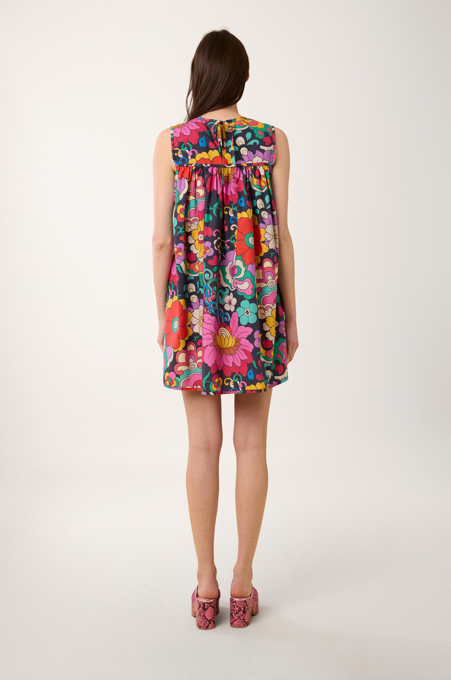 Robe nuisette Jardin - Bleu