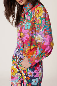 Chemise Jardin - Marron