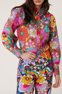 Chemise Jardin - Marron