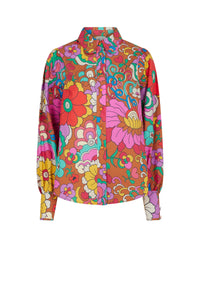 Chemise Jardin - Marron