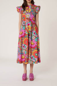 Robe Jardin - Marron