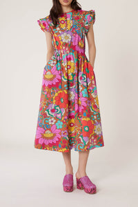 Robe Jardin - Marron