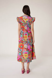 Robe Jardin - Marron