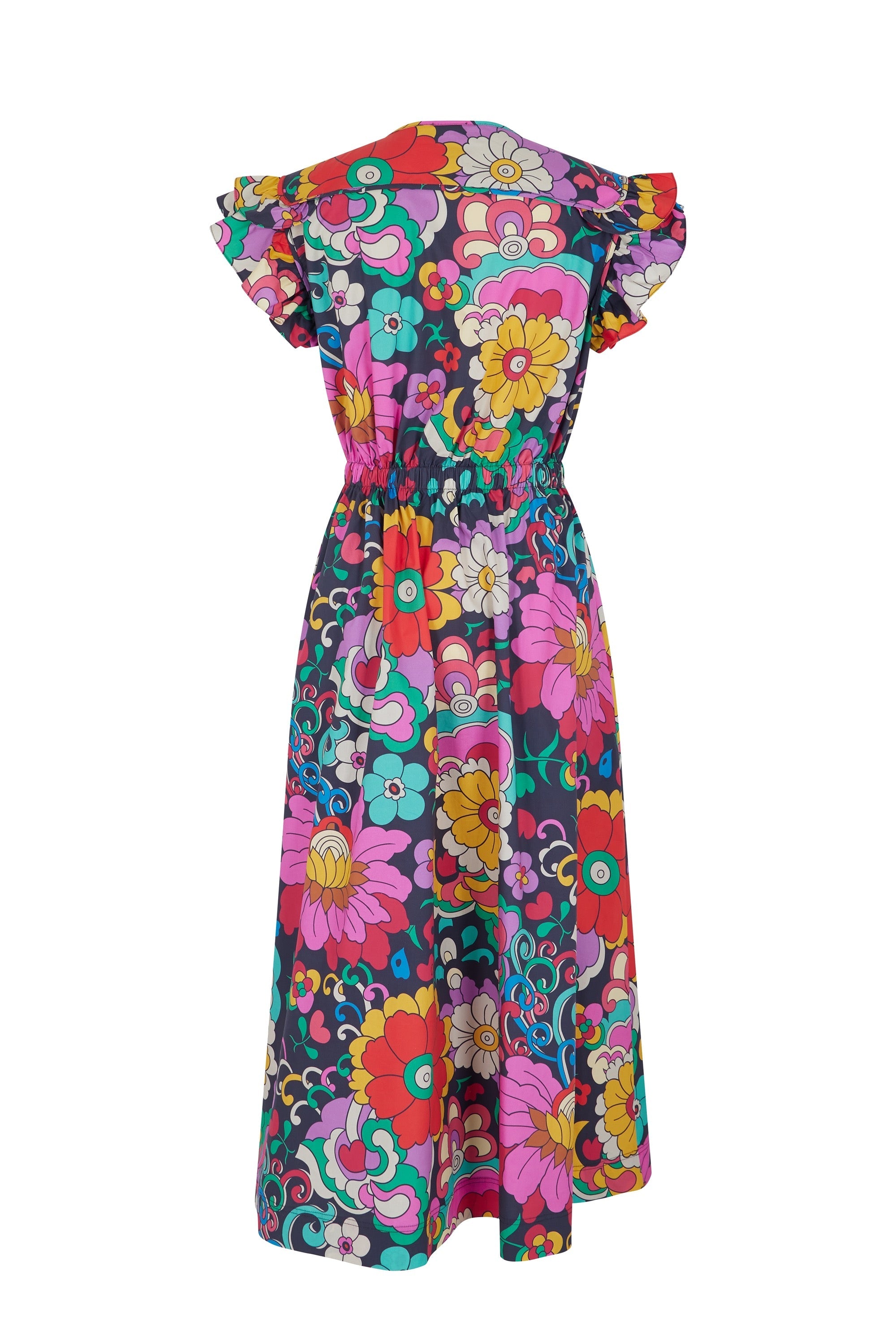 Robe Jardin - Bleu