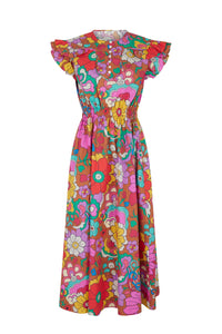 Robe Jardin - Marron