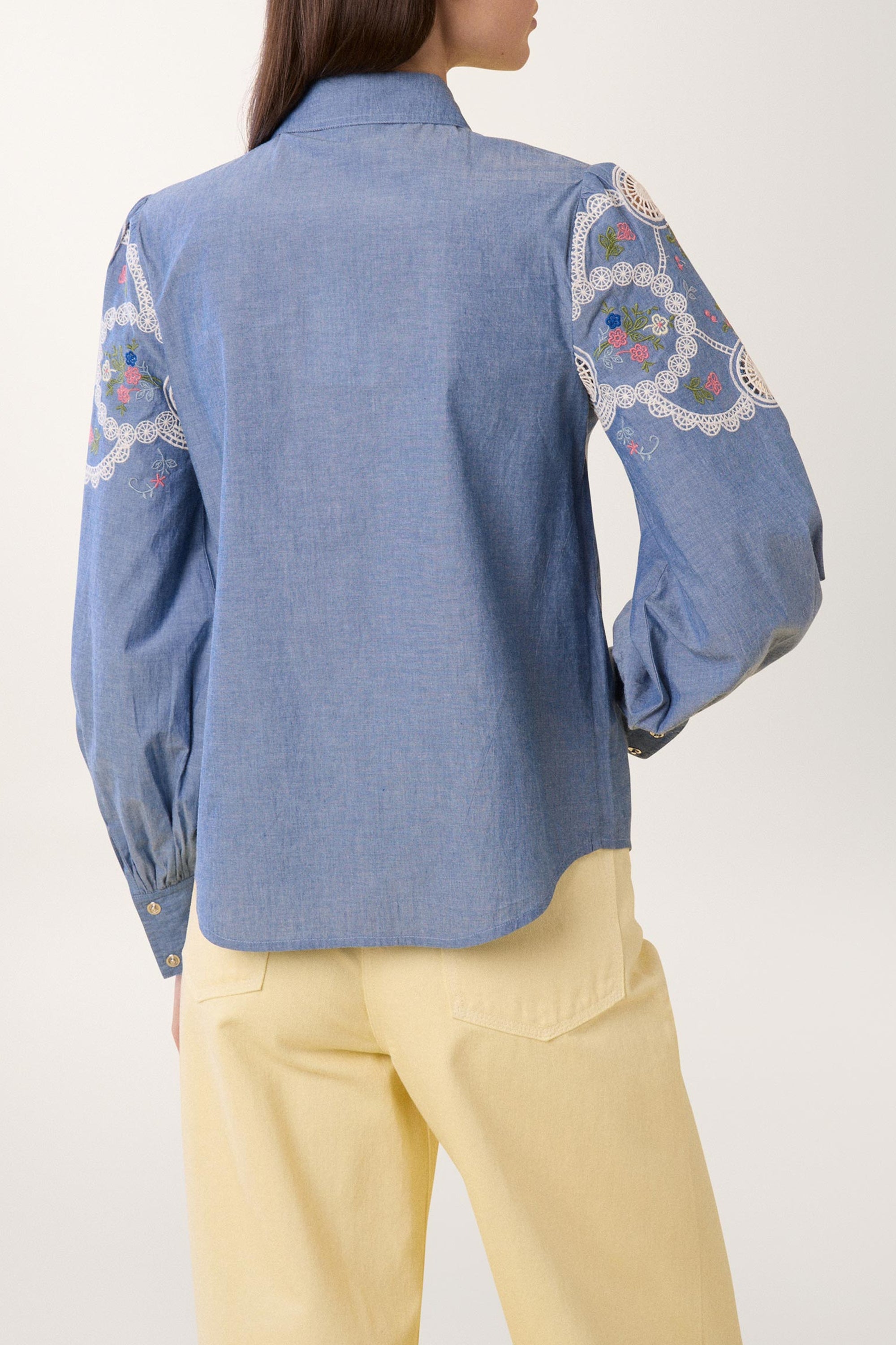 Chemise Kitchen à motifs - Bleu
