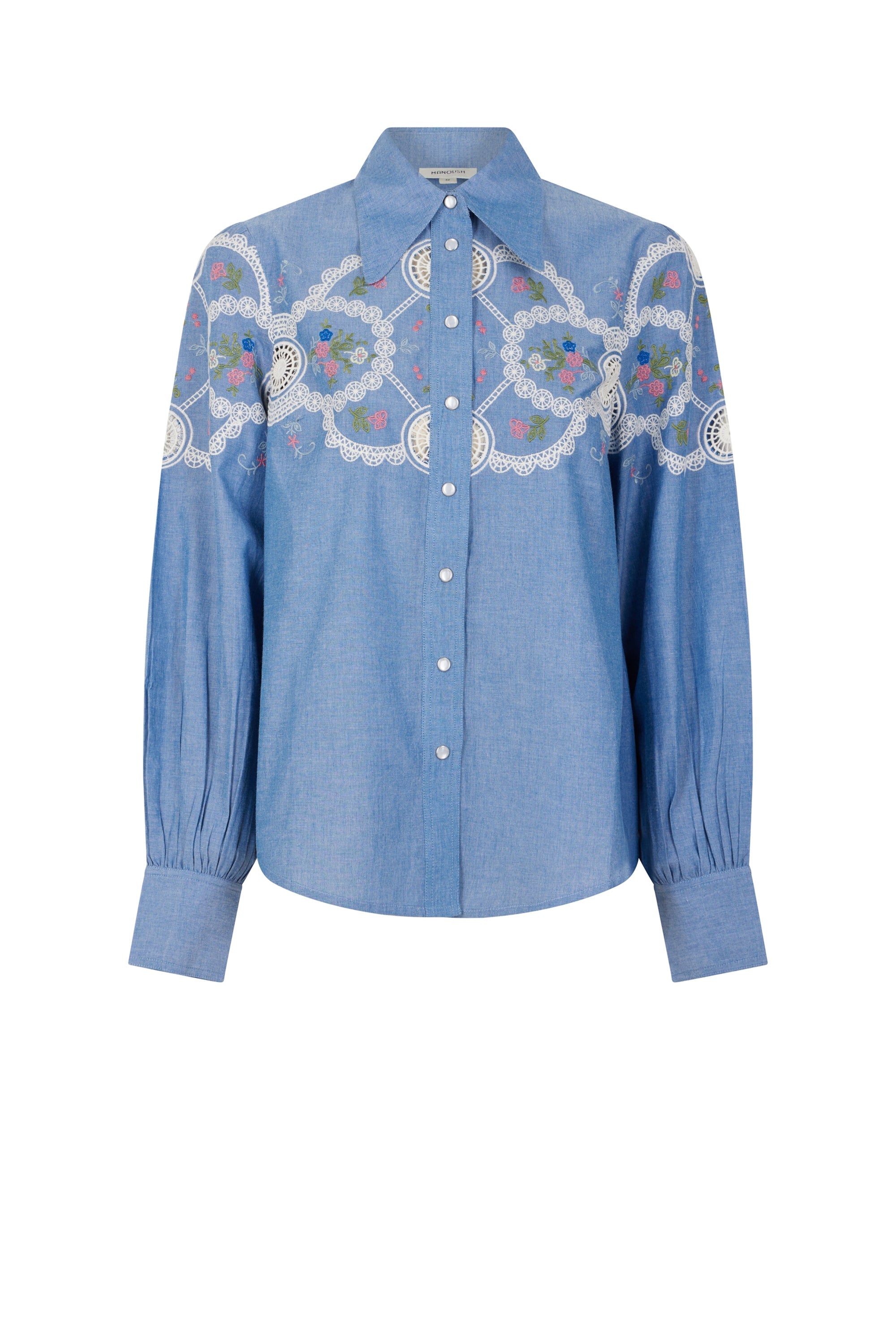 Chemise Kitchen à motifs - Bleu