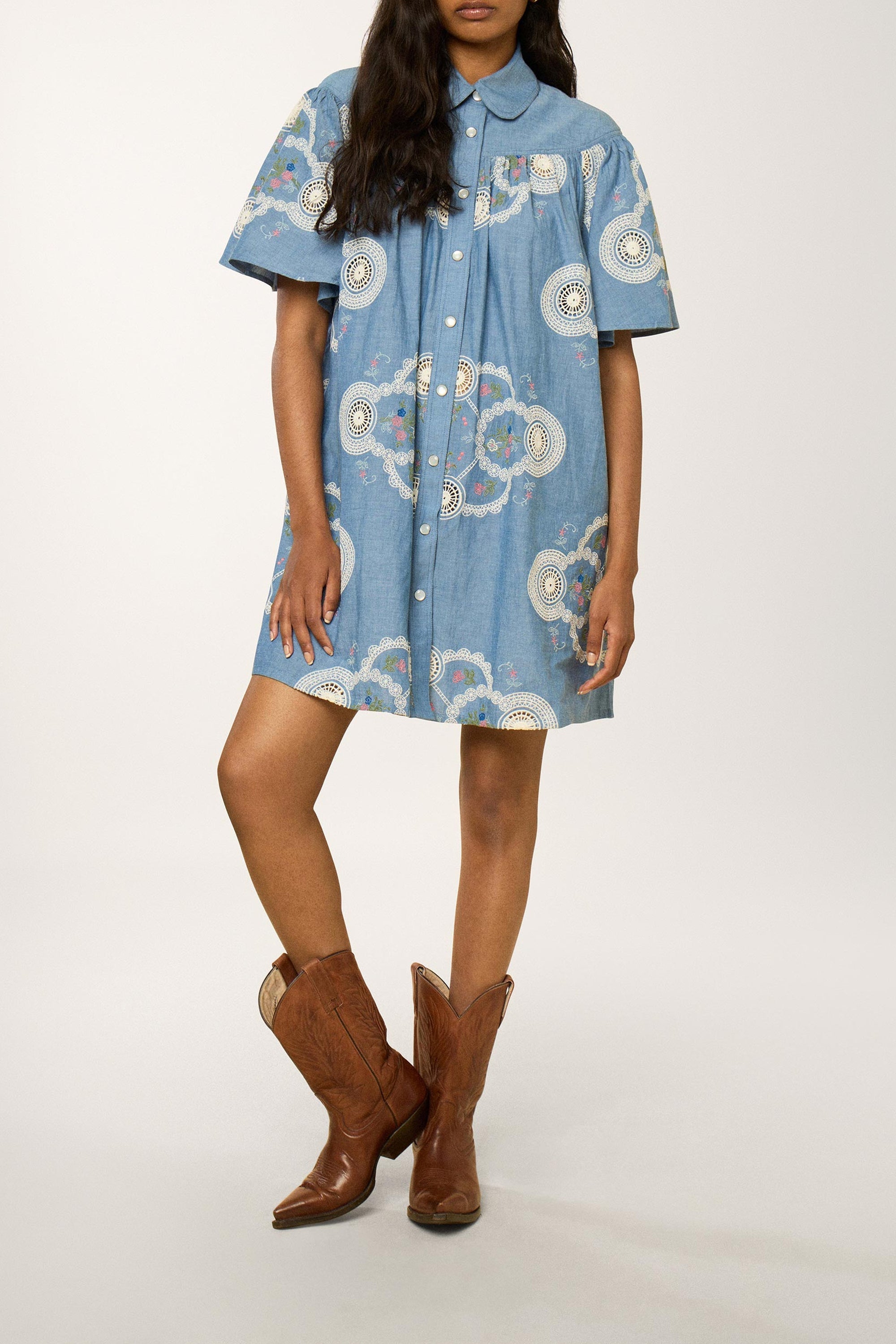 Robe courte Kitchen - Bleu