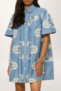 Robe courte Kitchen - Bleu