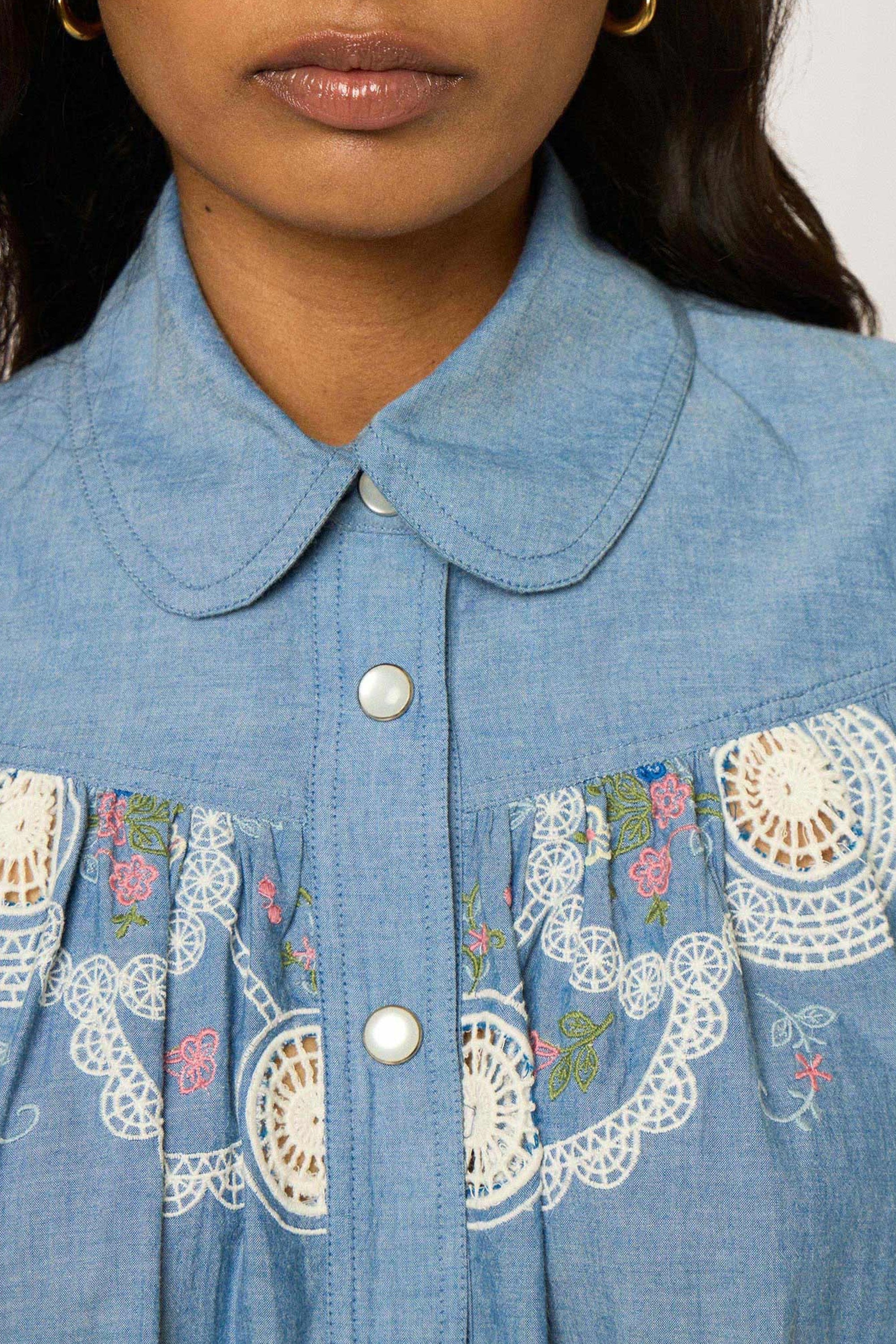 Robe courte Kitchen - Bleu