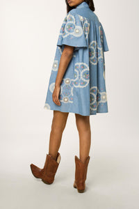 Robe courte Kitchen - Bleu