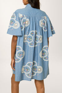 Robe courte Kitchen - Bleu