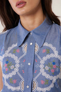 Robe Kitchen - Bleu