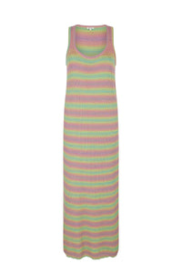 Robe débardeur en lurex - Multicolore