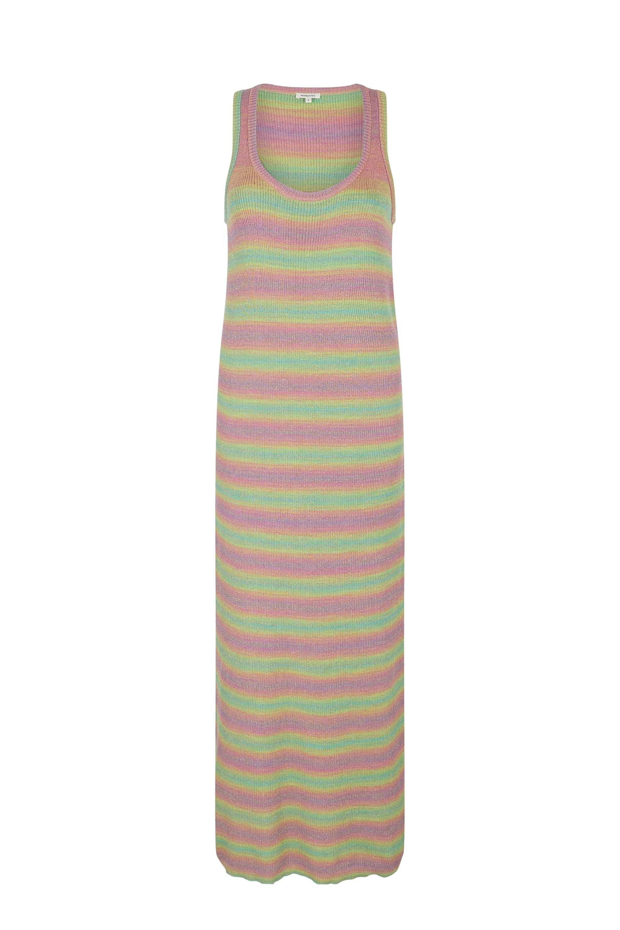 Robe débardeur en lurex - Multicolore