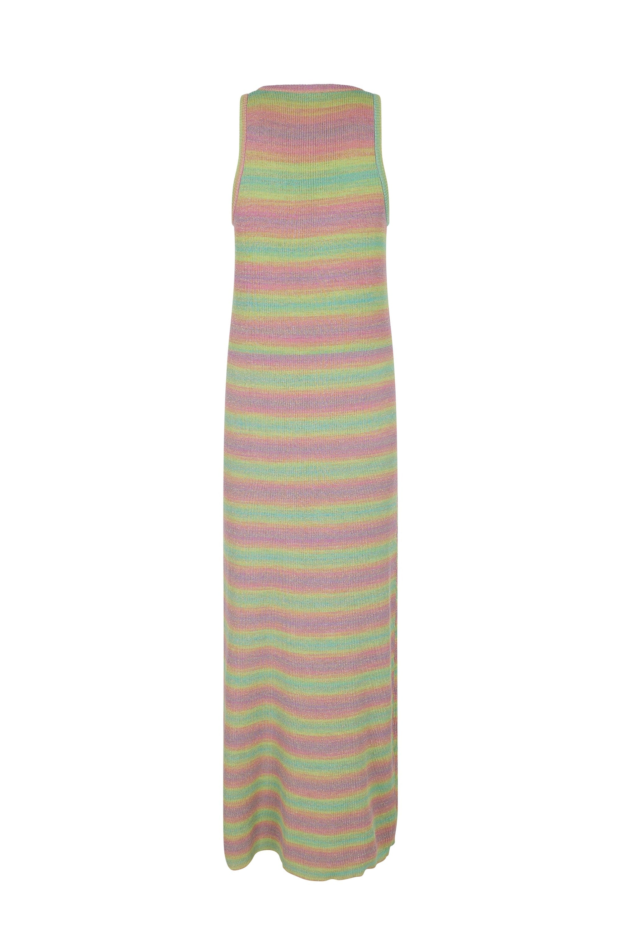 Robe débardeur en lurex - Multicolore