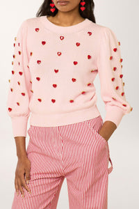 Pull Mon Coeur - Rose