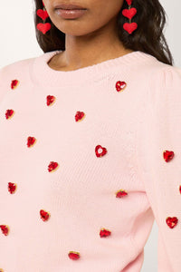 Pull Mon Coeur - Rose