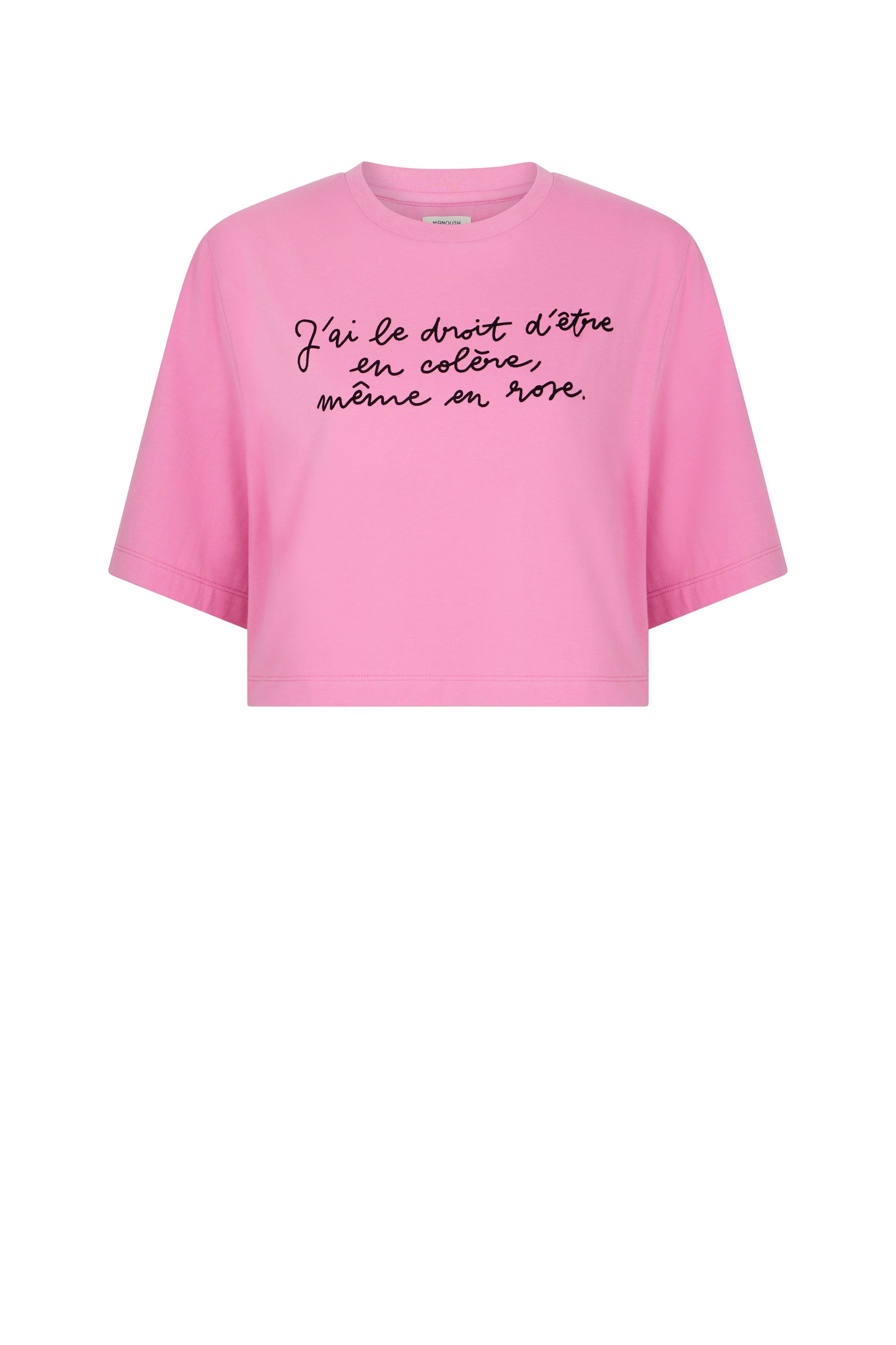 T-shirt court Natacha - Rose