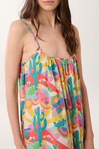 Robe tank Palm Spring - Multicolore