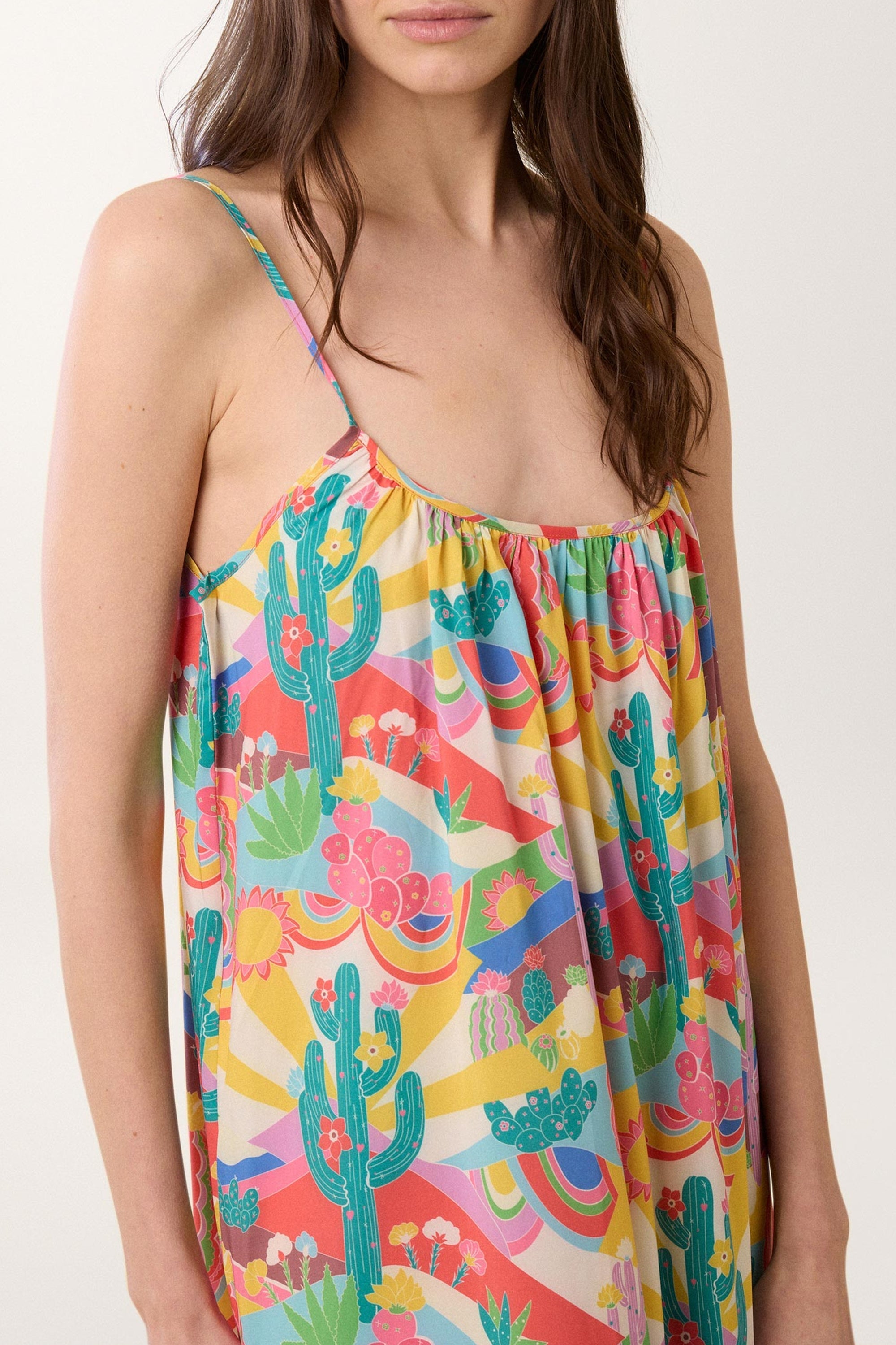Robe tank Palm Spring - Multicolore