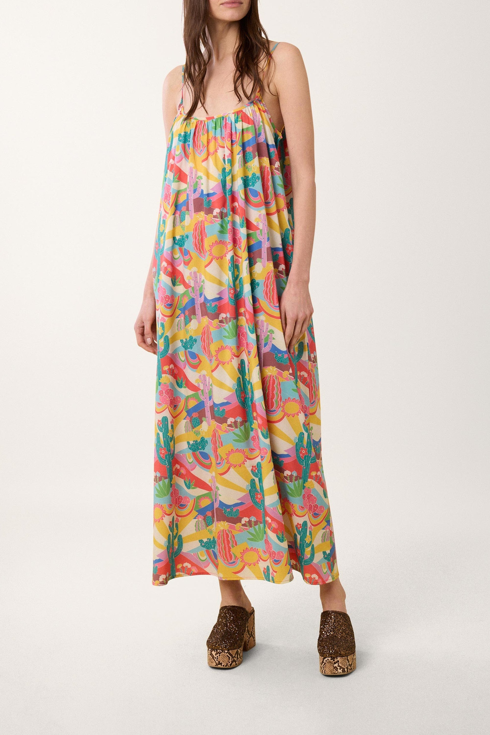 Robe tank Palm Spring - Multicolore
