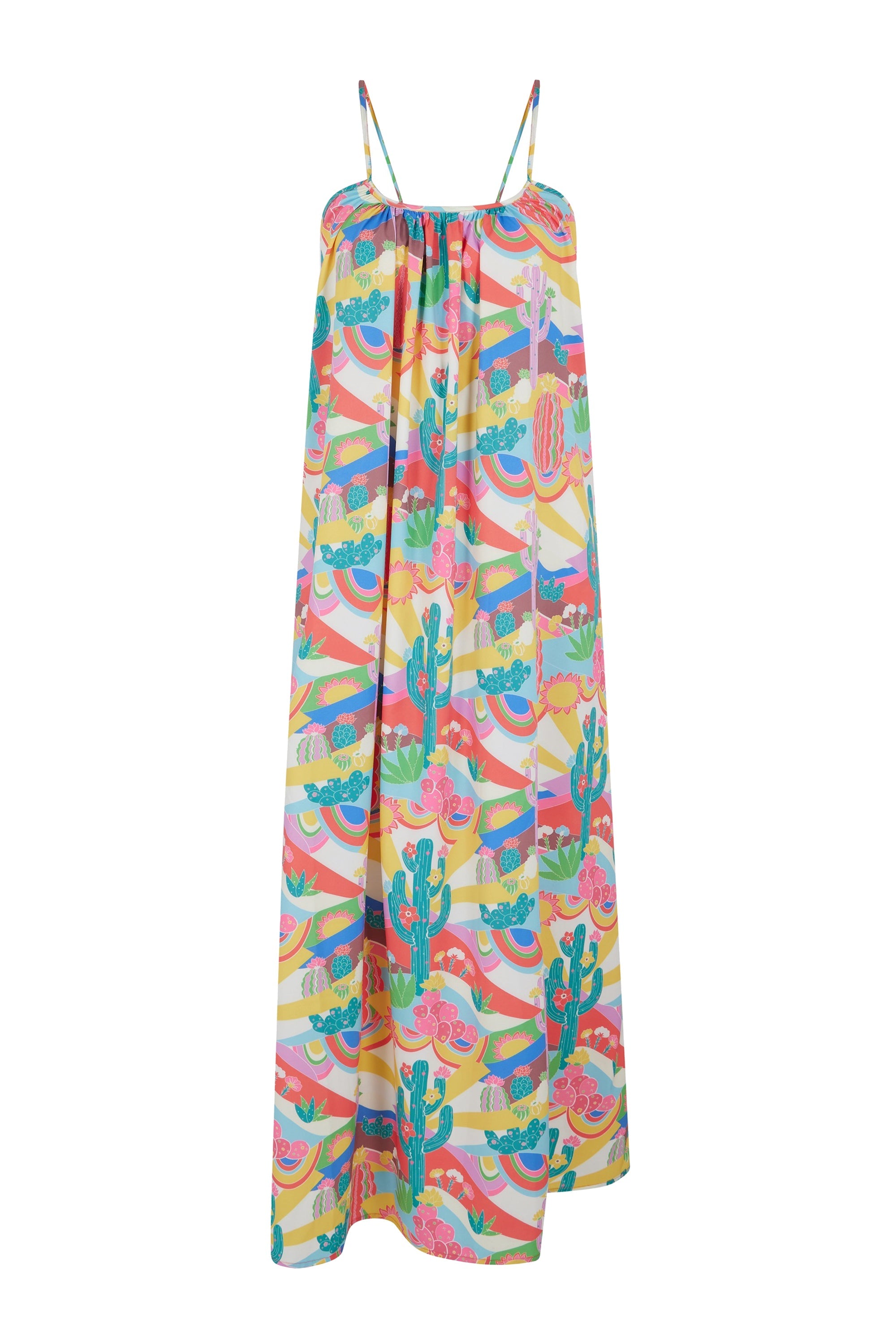 Robe tank Palm Spring - Multicolore