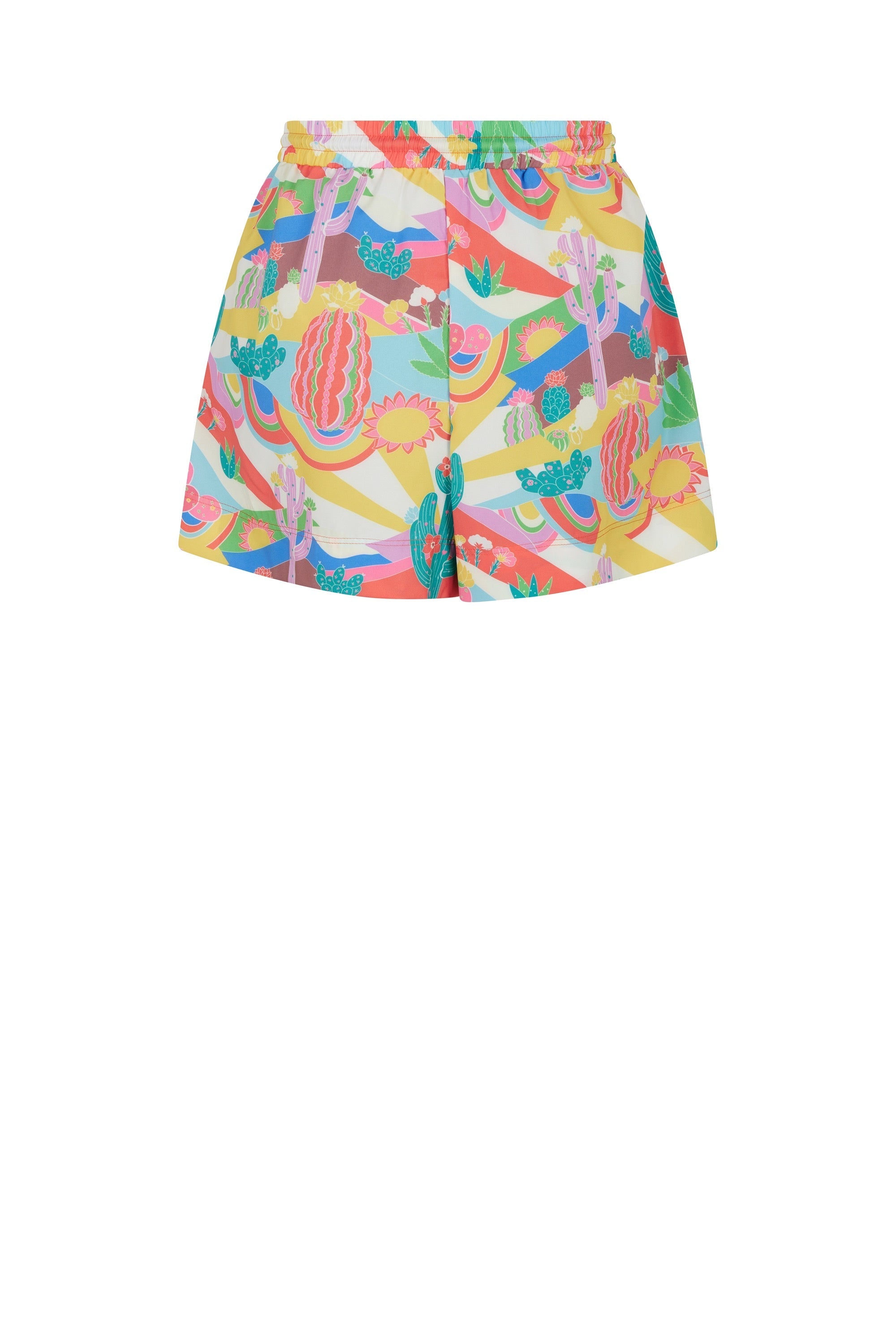 Short à imprimé Palm Spring - Multicolore
