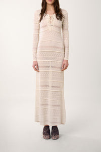 Robe caftan Pierrette - Beige