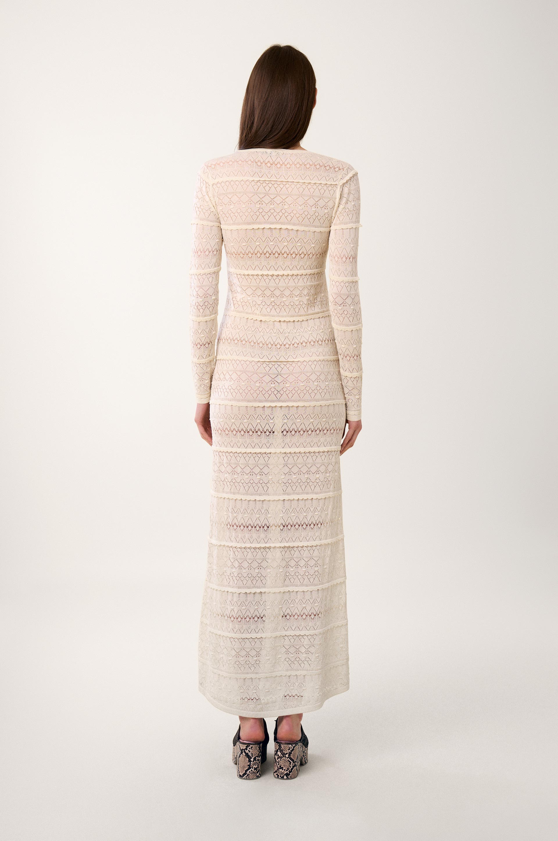 Robe caftan Pierrette - Beige