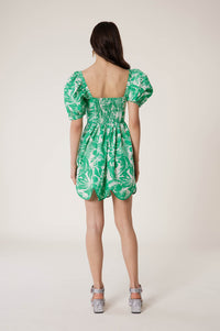 Robe Babydoll Santa Barbara - Vert