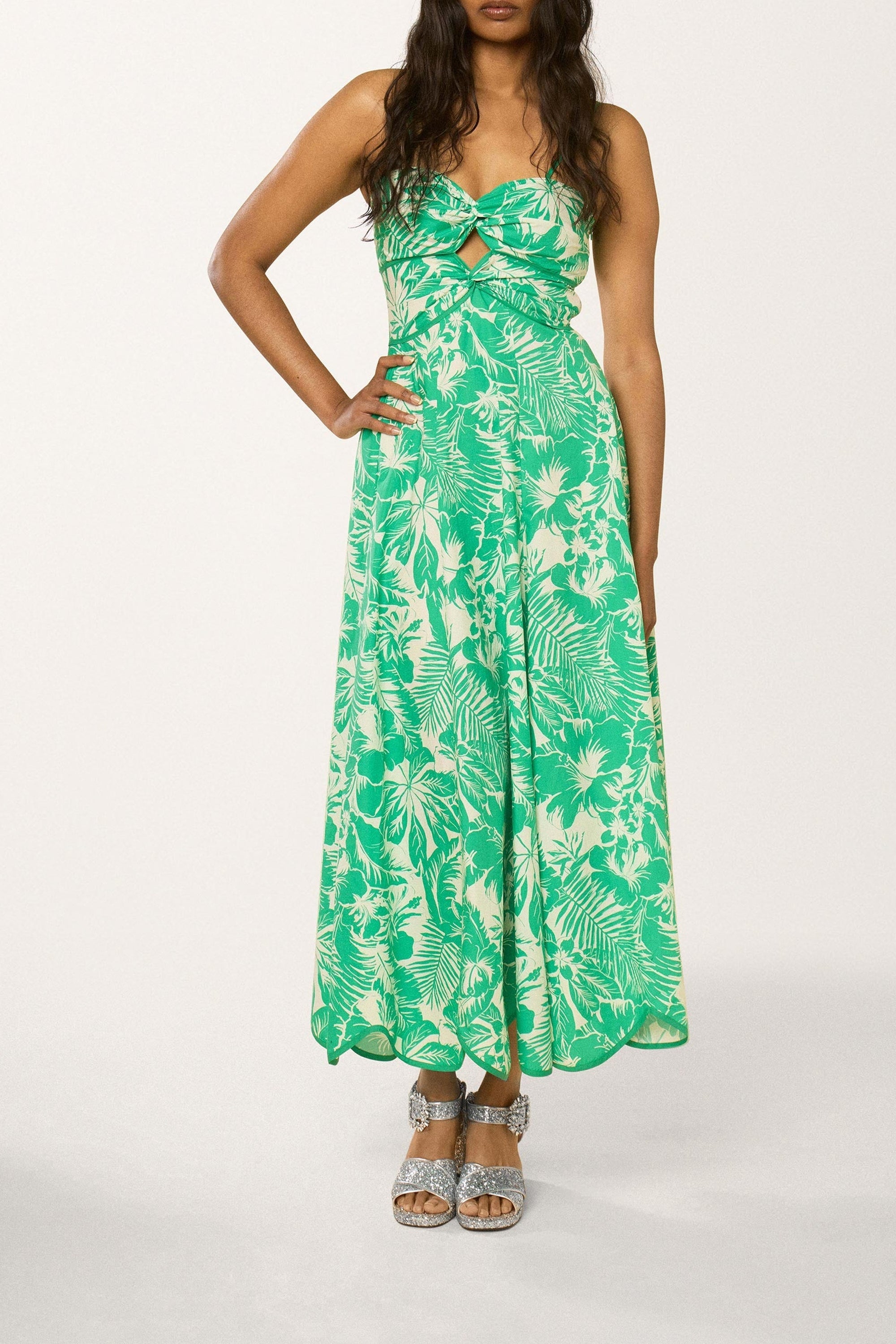 Robe bustier Santa Barbara - Vert