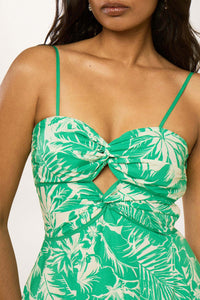 Robe bustier Santa Barbara - Vert
