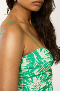 Robe bustier Santa Barbara - Vert