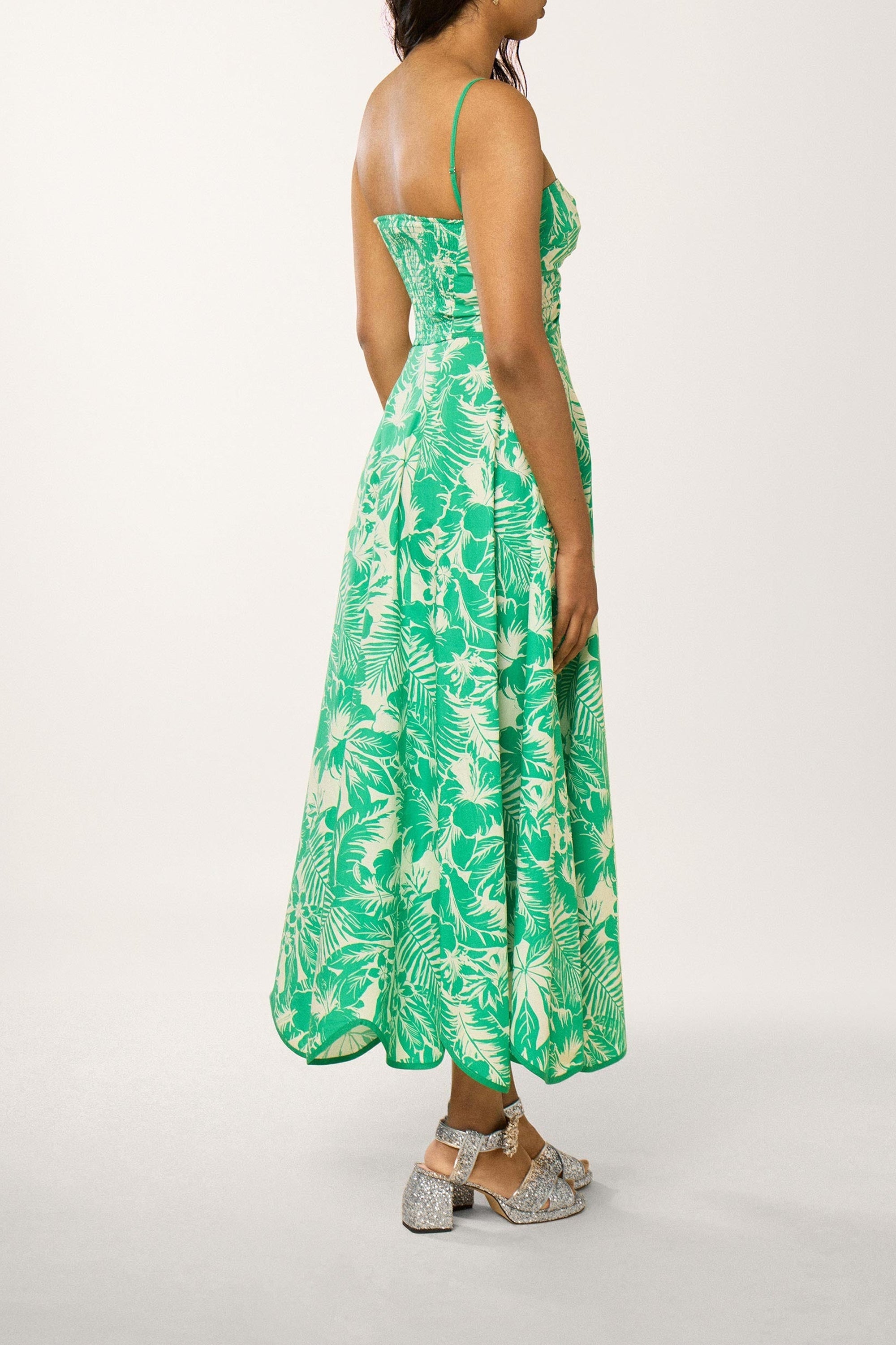 Robe bustier Santa Barbara - Vert