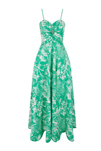 Robe bustier Santa Barbara - Vert