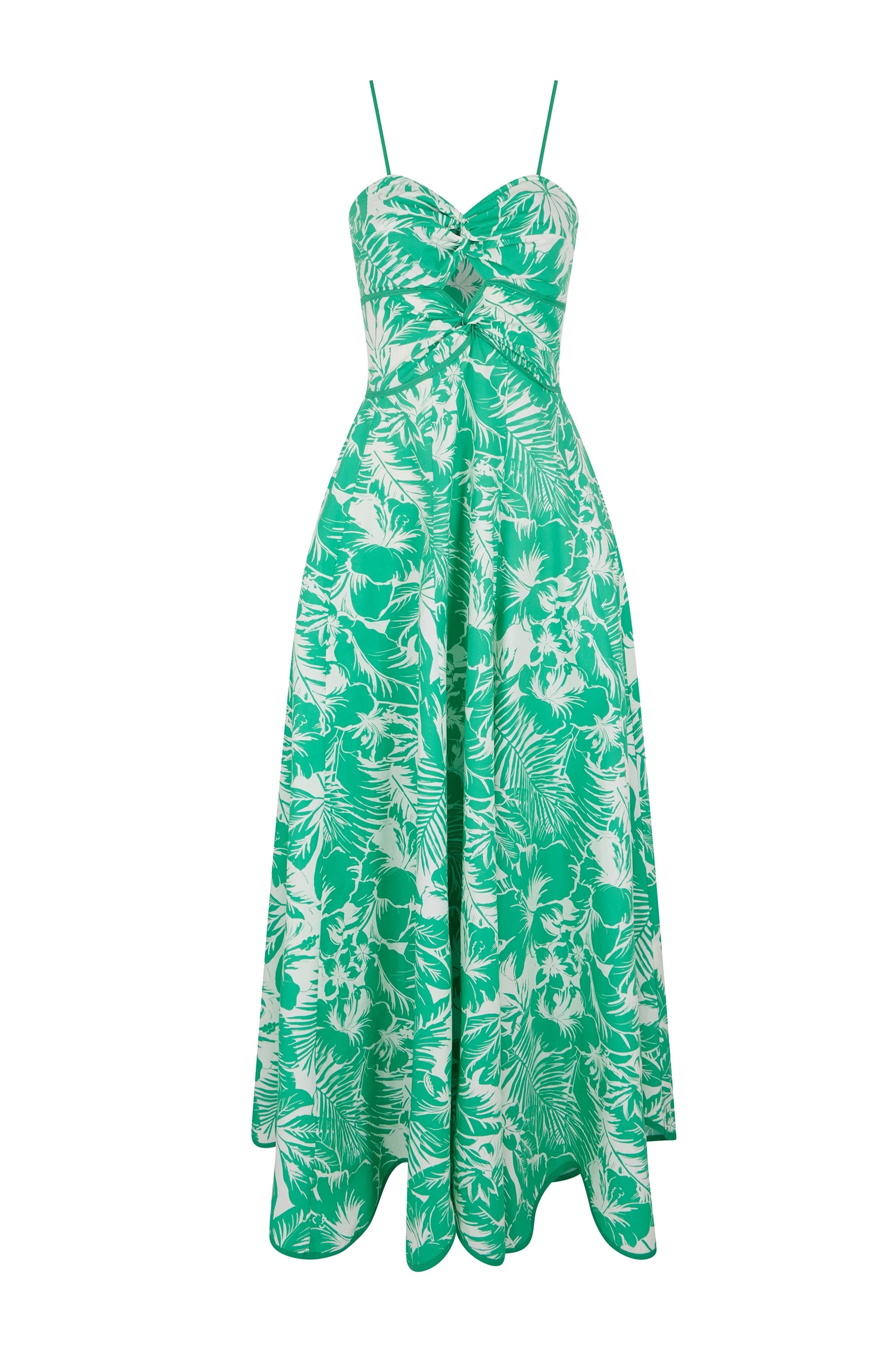 Robe bustier Santa Barbara - Vert