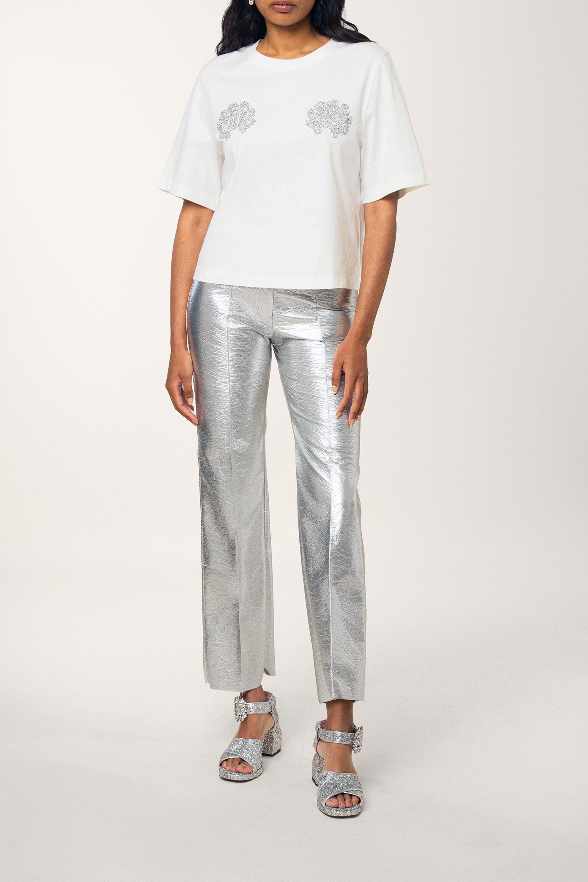 T-shirt Feston - Blanc