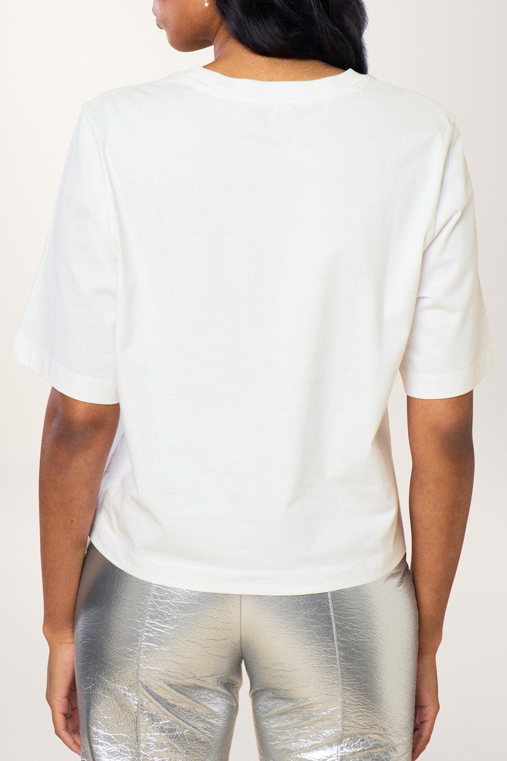 T-shirt Feston - Blanc