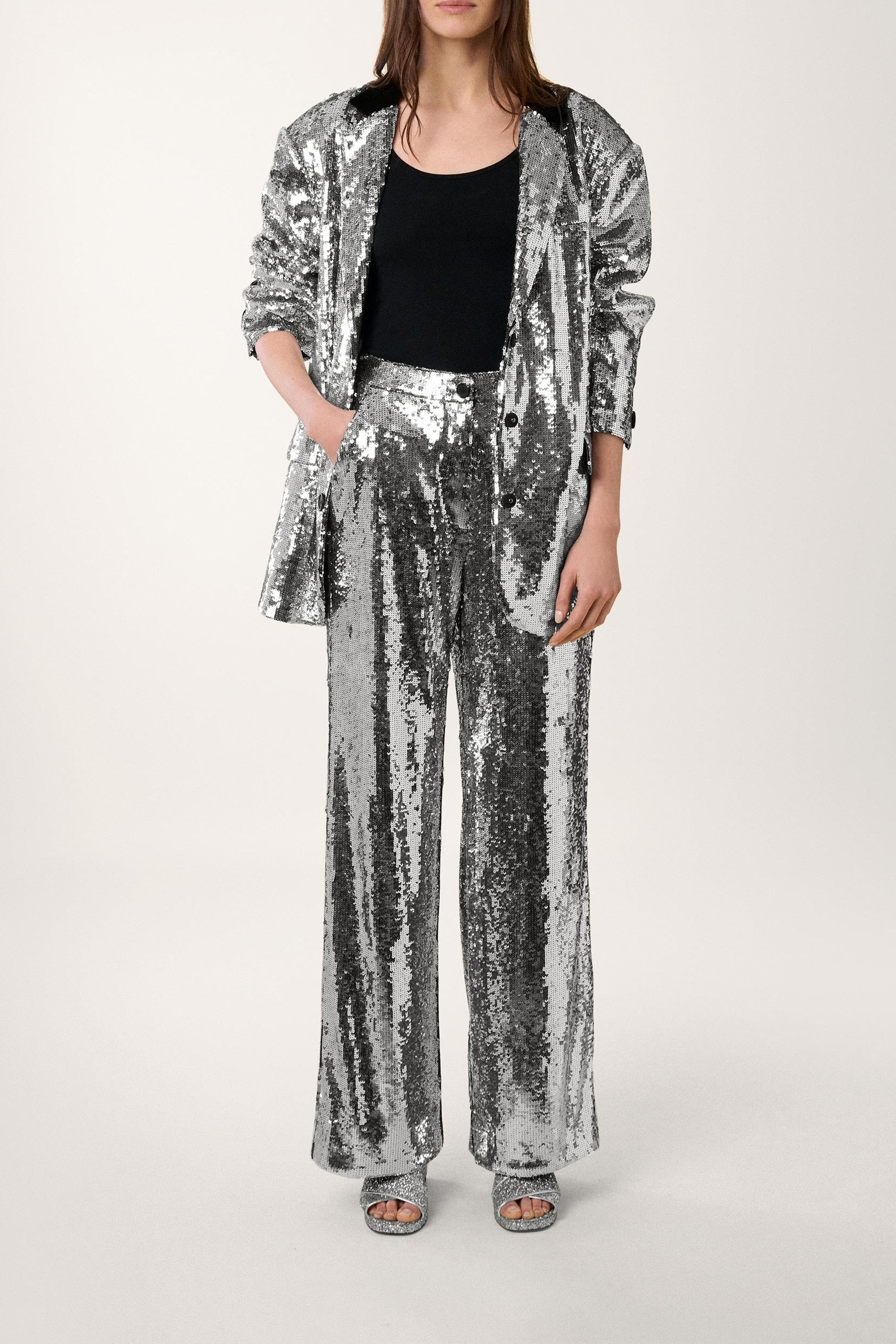 Pantalon Sirene - Argenté