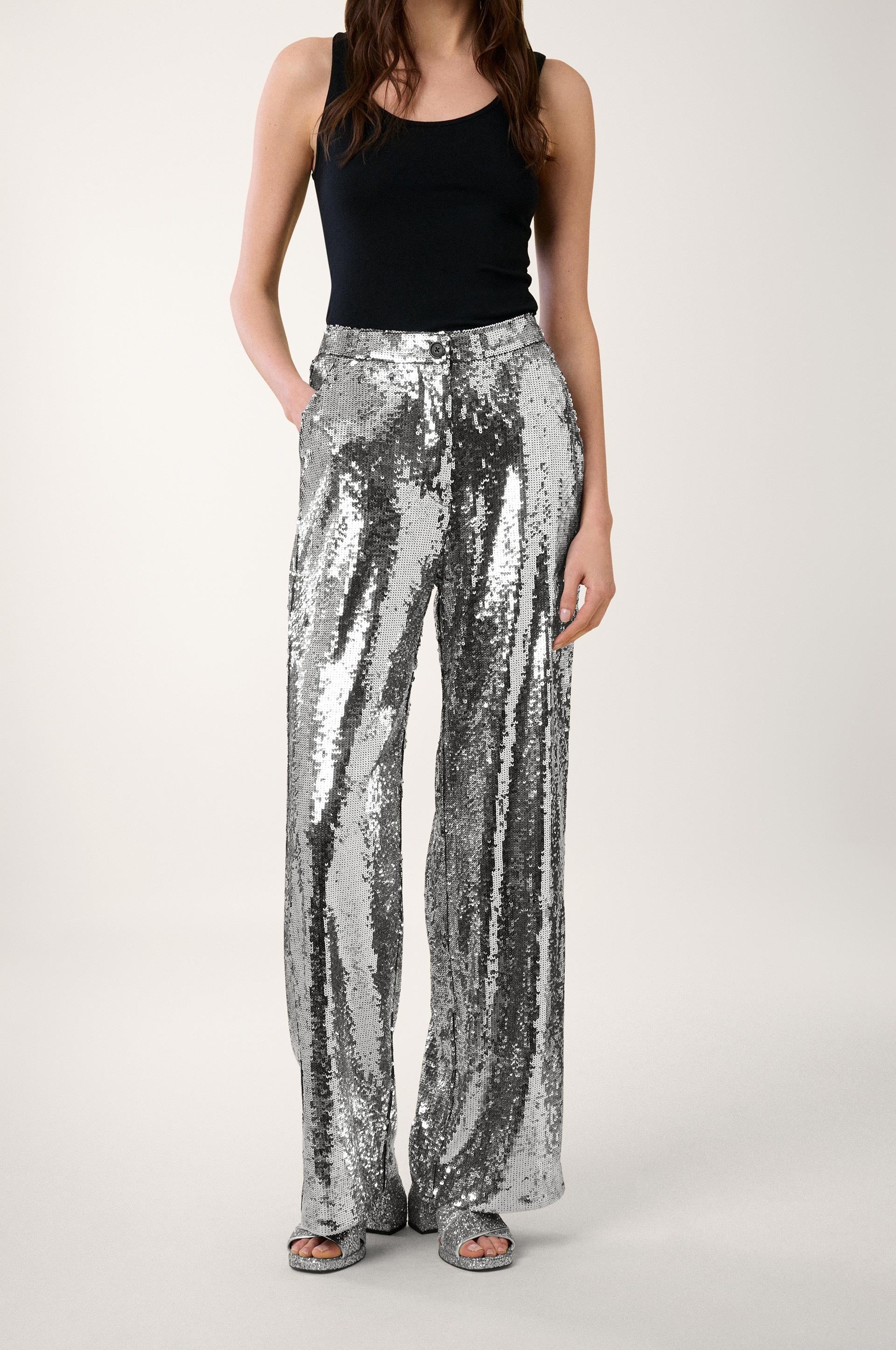Pantalon Sirene - Argenté
