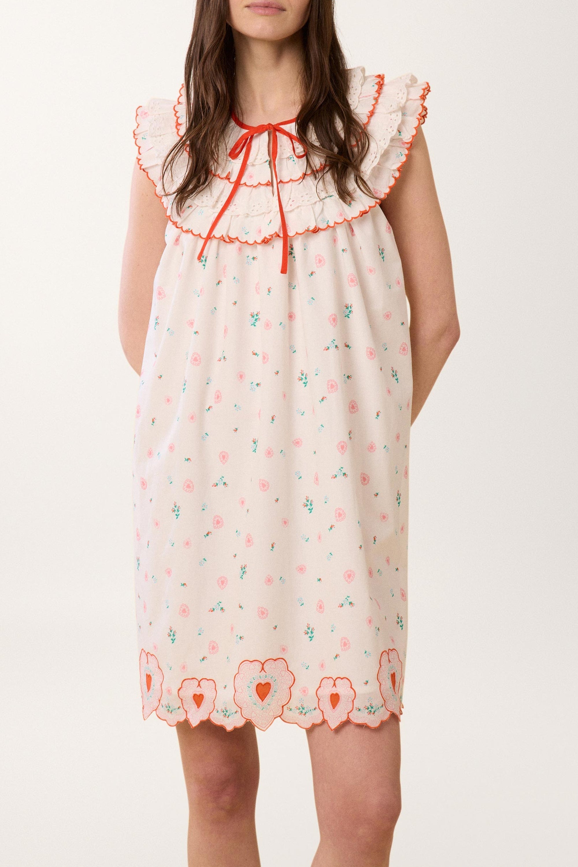 Robe Babydoll Ste Valentin - Multicolore
