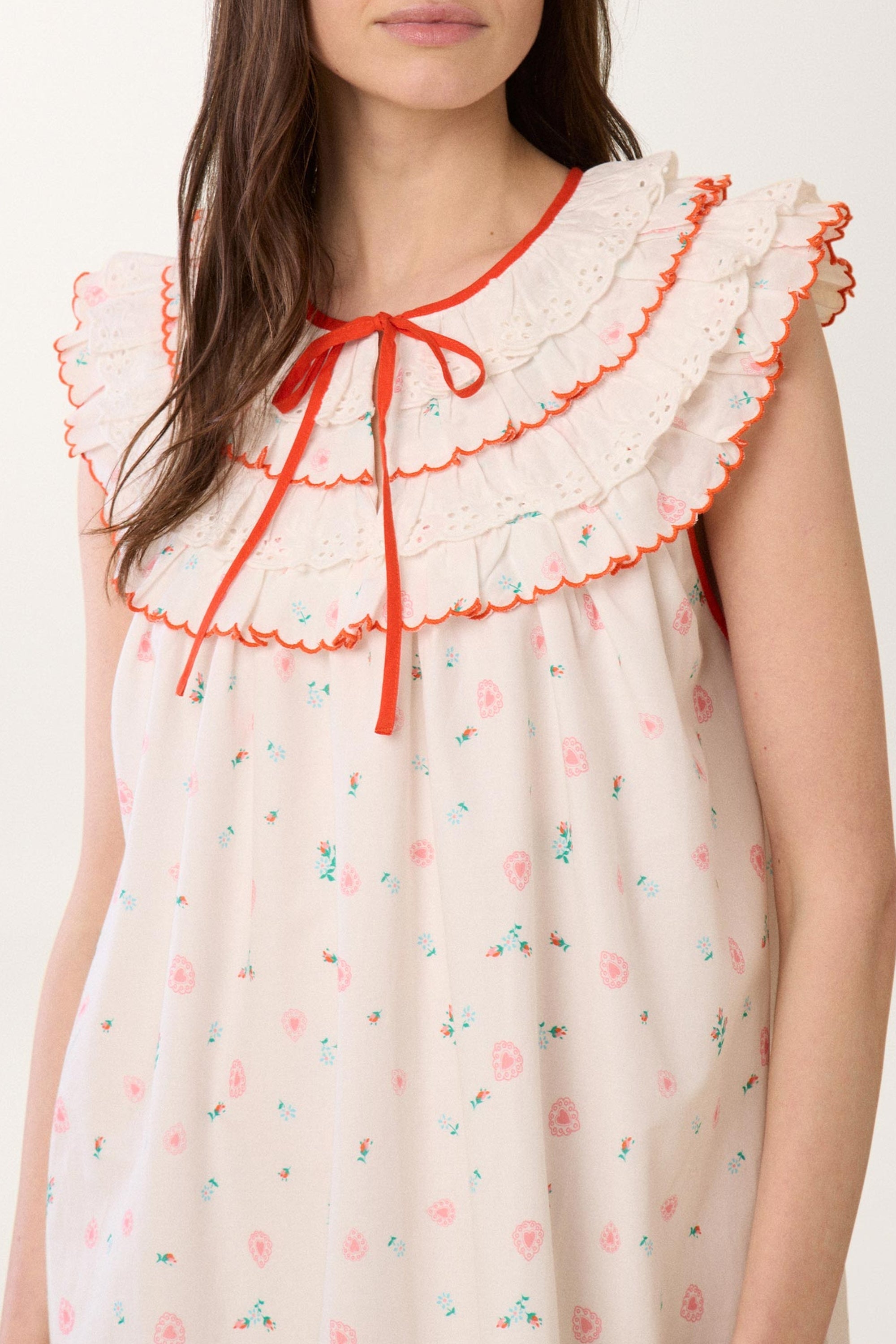 Robe Babydoll Ste Valentin - Multicolore