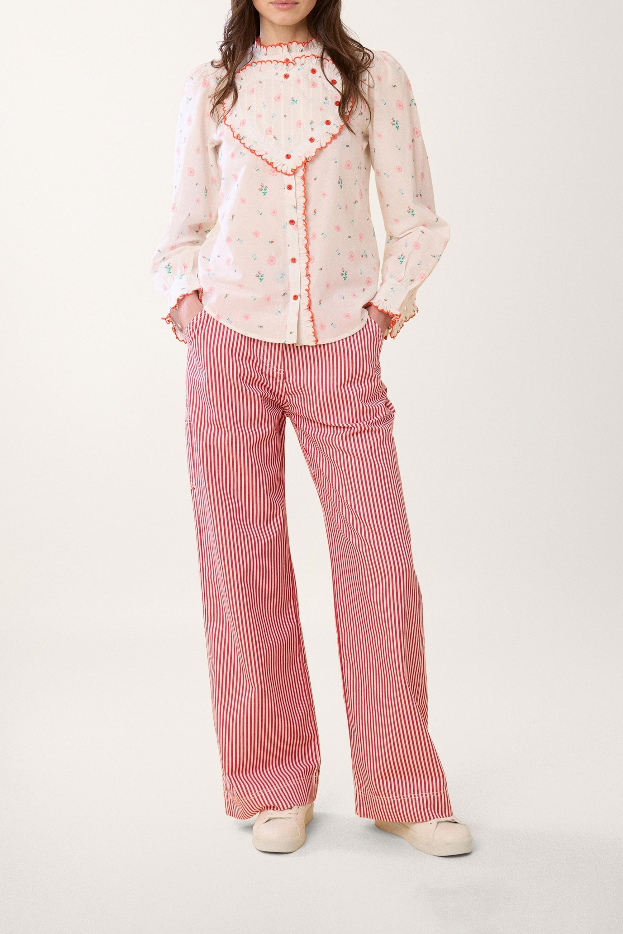 Chemise coeur Ste Valentin - Multicolore