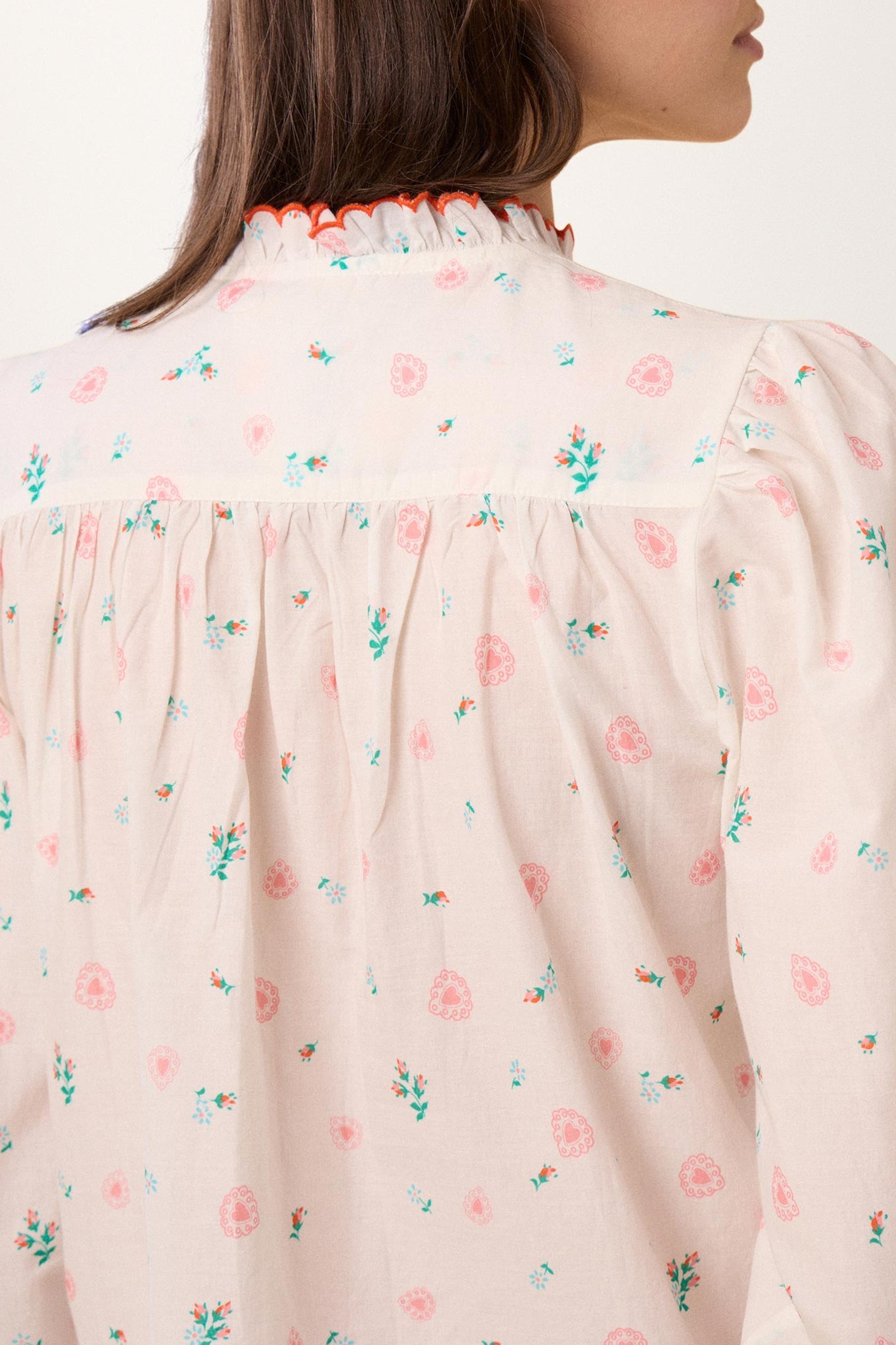 Chemise coeur Ste Valentin - Multicolore