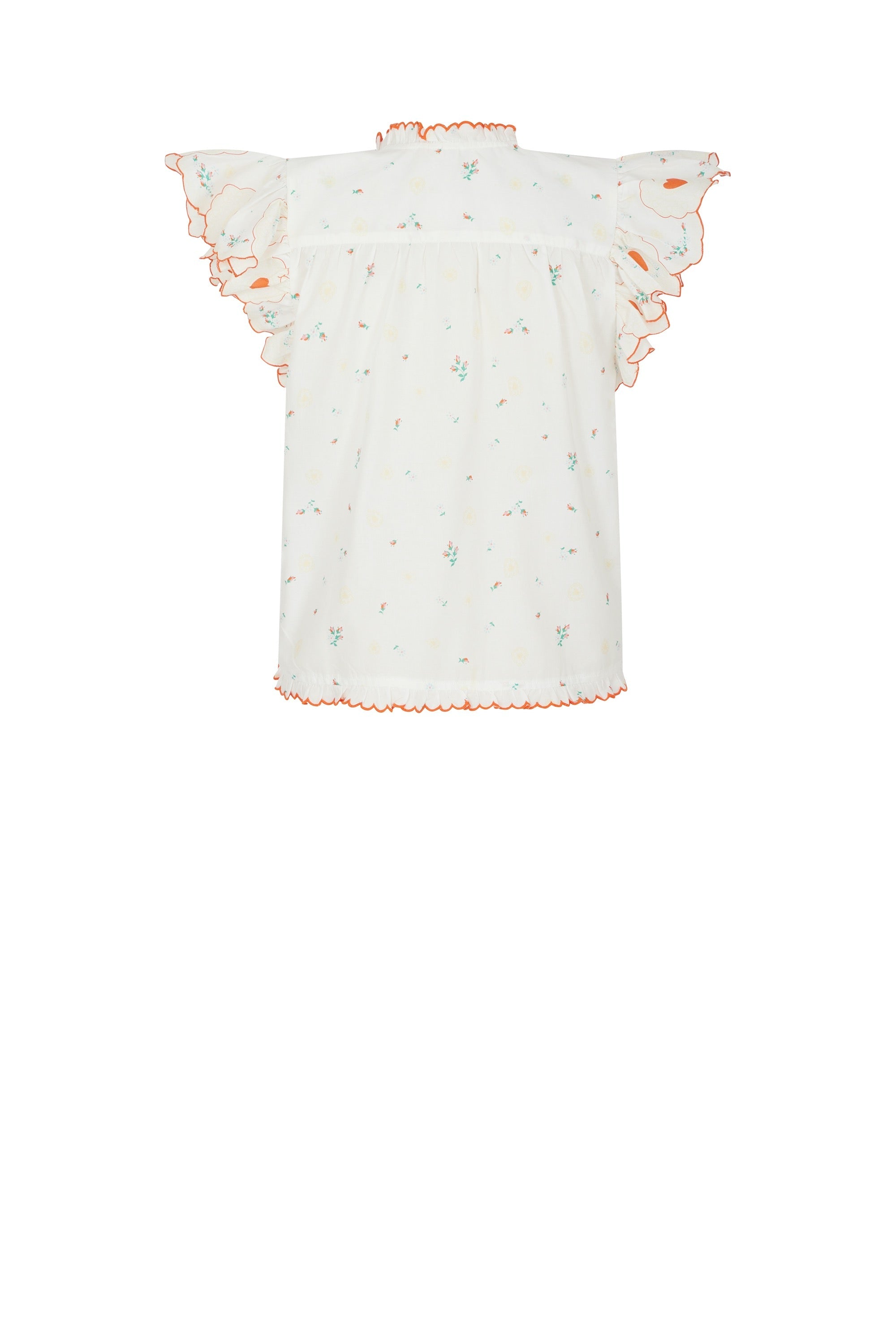 Chemise à volants Ste Valentine - Multicolore
