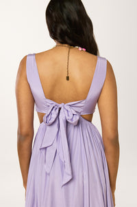 Robe longue Vintage - Violet