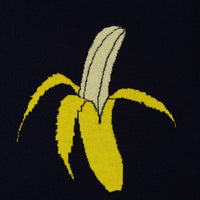 Pull à col rond Banana en cachemire - Navy