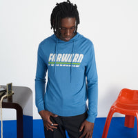 Hoodie unisexe en laine superfine - Pastel Blue